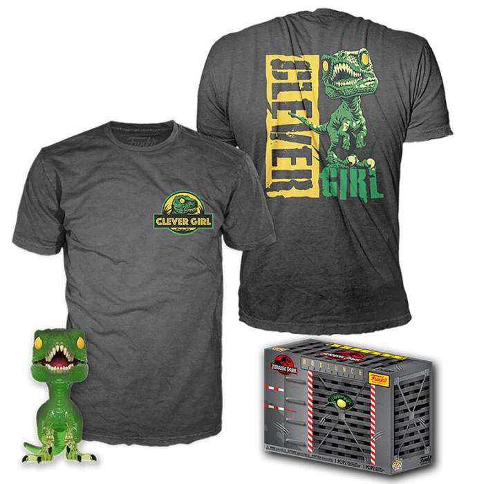 Set figure POP & Tee Jurassic Park Velociraptor Exclusive 100