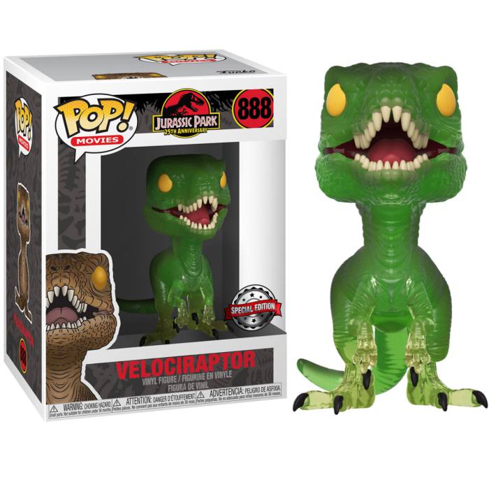 Set figure POP & Tee Jurassic Park Velociraptor Exclusive 101