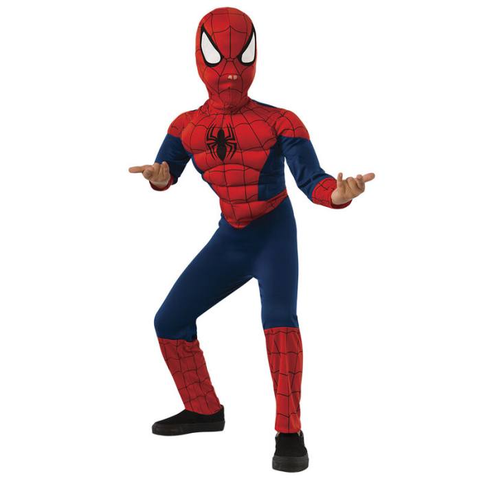 Marvel Spiderman Ultimate Premium Spiderman kisd costume 118