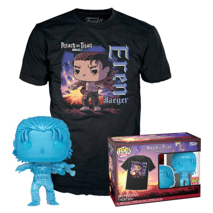 Set figure POP & Tee Attack on Titan Eren Exclusive 284