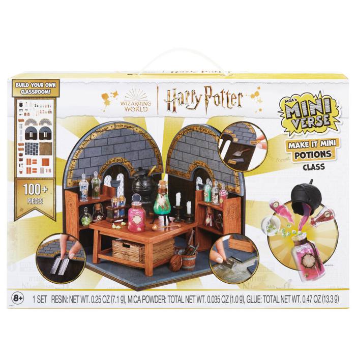 Miniverse Potion classroom Make It Mini Holiday Harry Potter set 1893