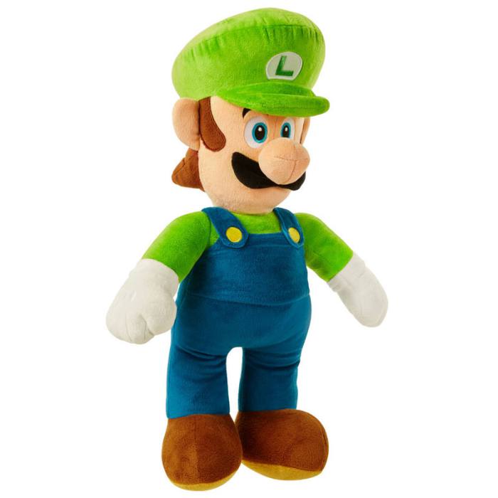Nintendo Super Mario Luigi Jumbo plush toy 50cm 2030