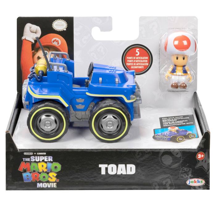 Mario Kart The Movie Toad Kart figure 7cm 3263