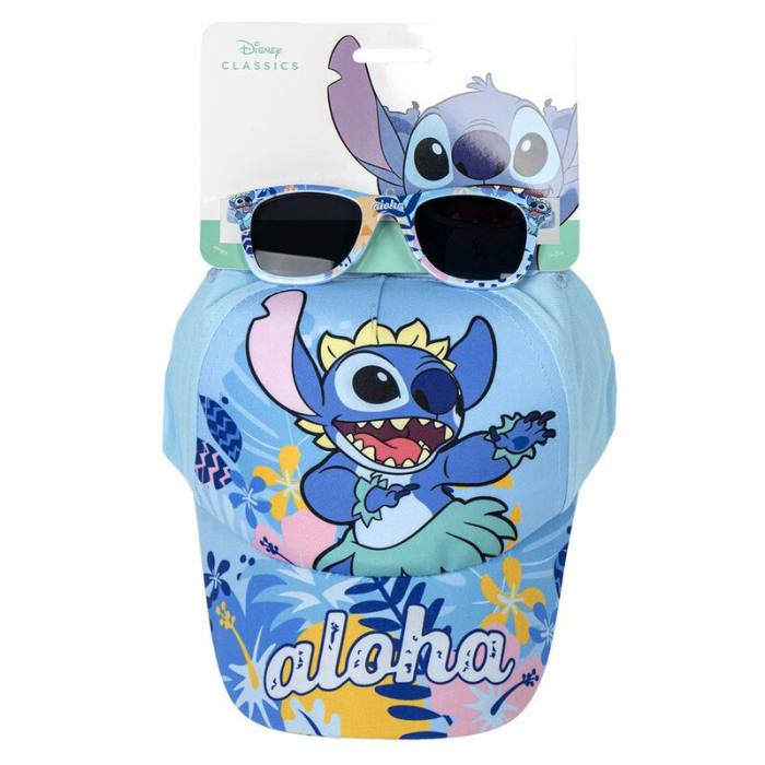 Disney Stitch Set cap + sunglasses 4431