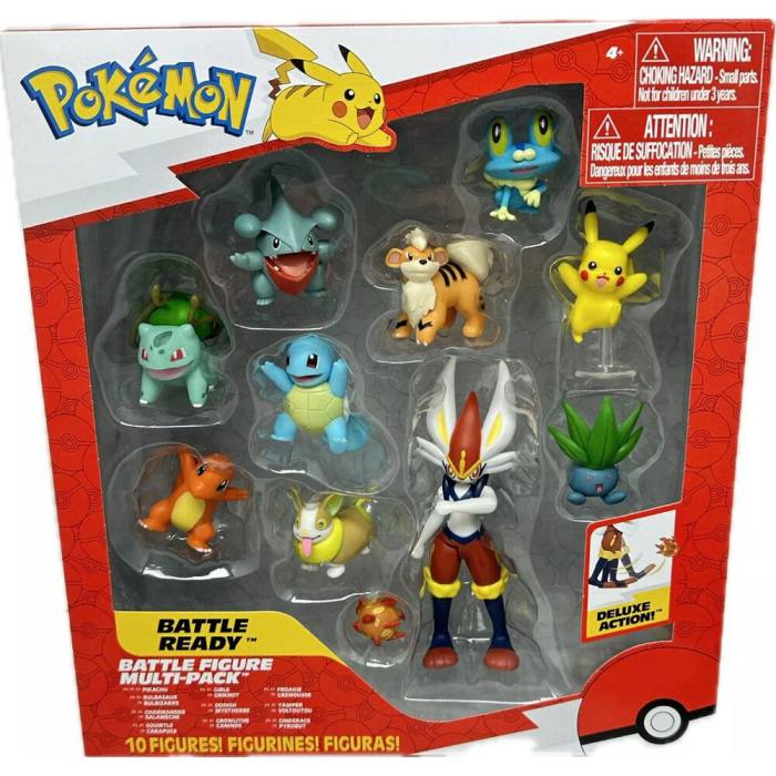 Pokemon Battle Ready pack 10 figures 5571