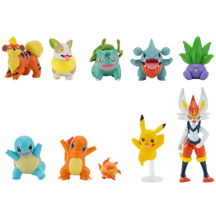 Pokemon Battle Ready pack 10 figures 5572