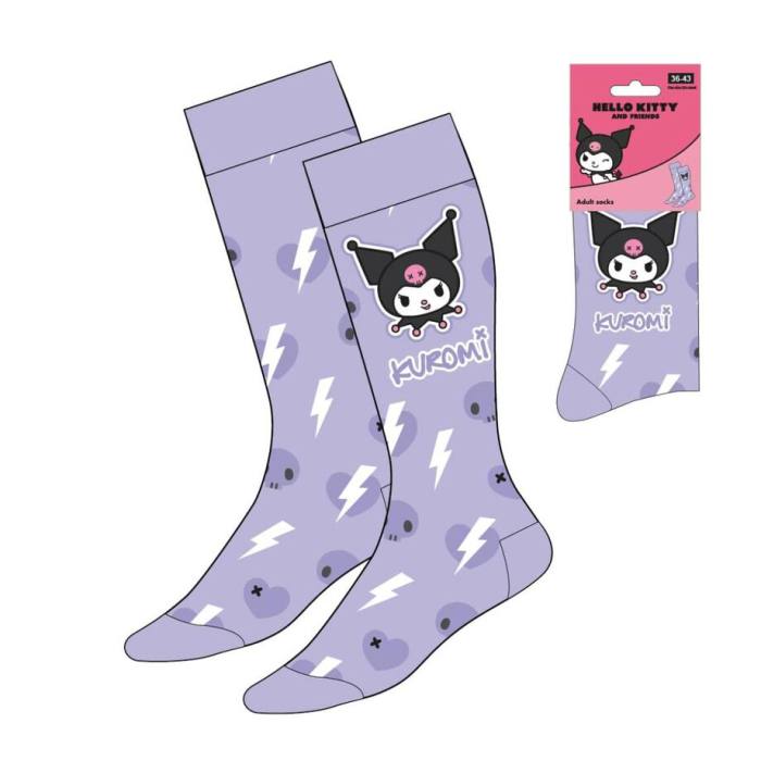 Hello Kitty Kuromi adult socks 5436