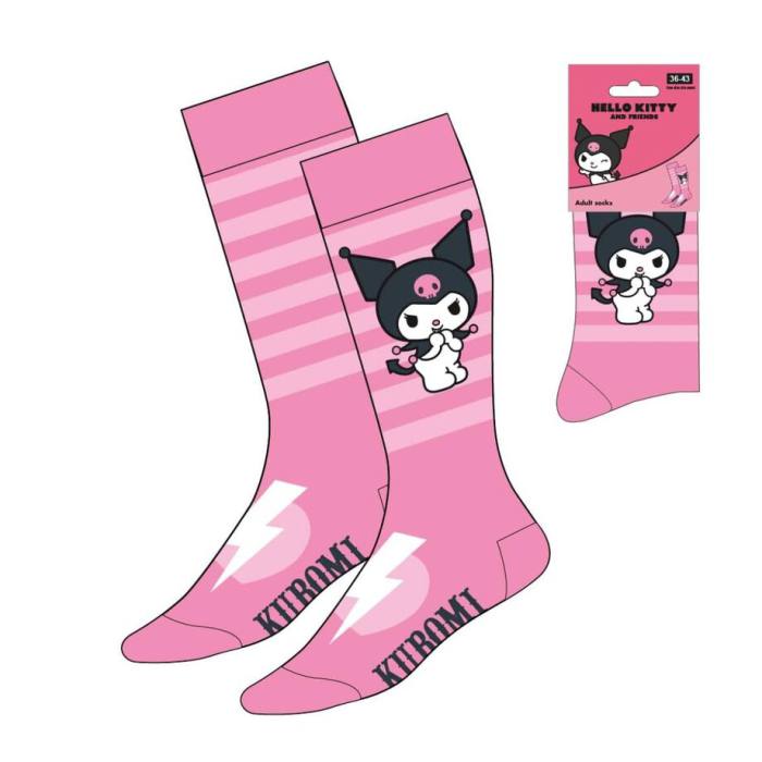 Hello Kitty Kuromi adult socks 5437