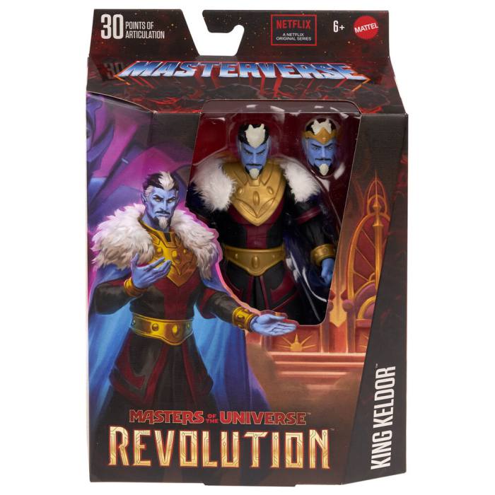 Masters of the Universe Revolution King Keldor figure 17cm 6515