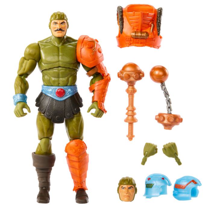 Masters of the Universe New Eternia Man-At-Arms figure 17cm 6508