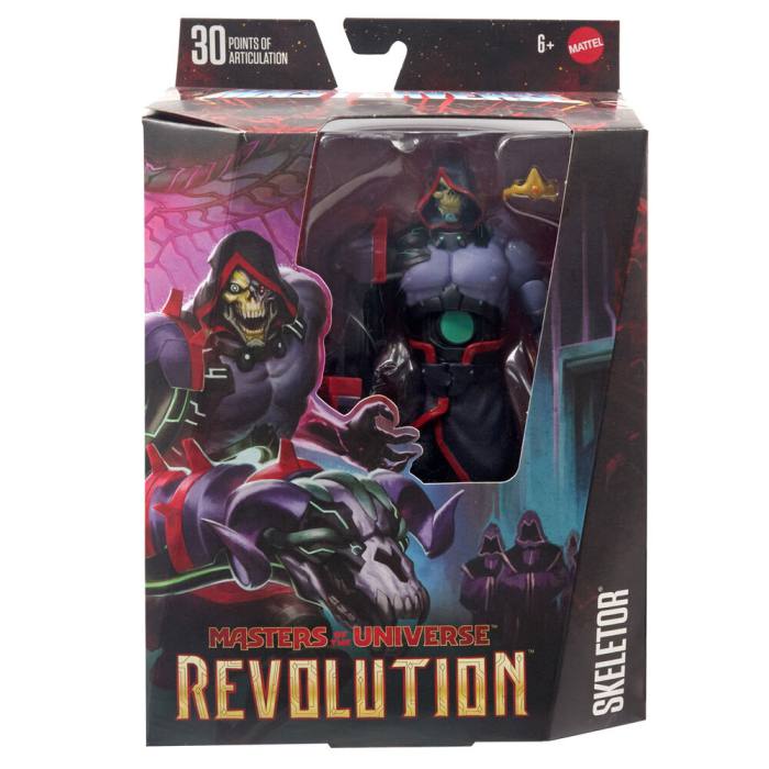 Masters of the Universe Revolution Skeletor figure 17cm 6498