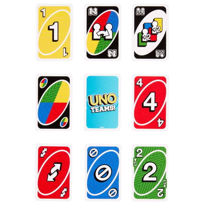 UNO Teams card game 6442