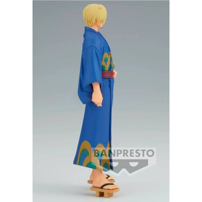 One Piece Grandline Series Wanokuni Yukata Silvers Sanji figure 17cm 16043