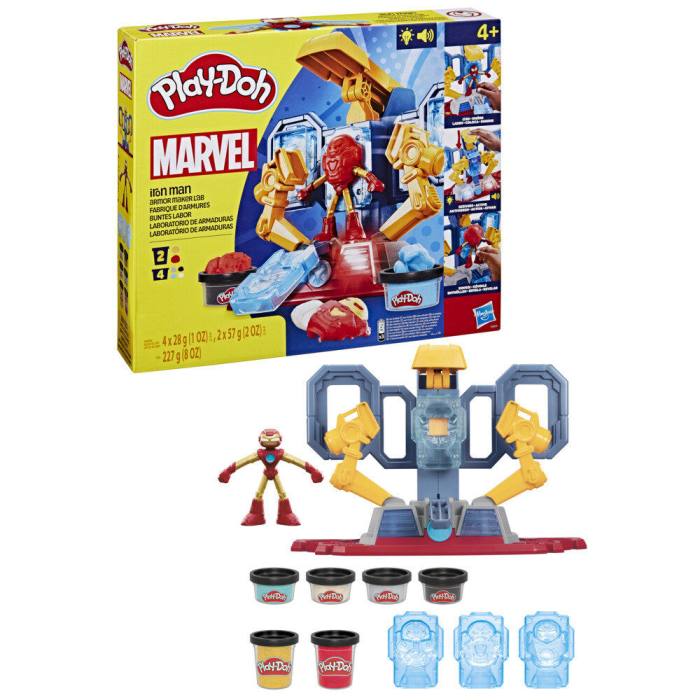 Play-Doh Marvel Iron Man Armour laboratory 20893