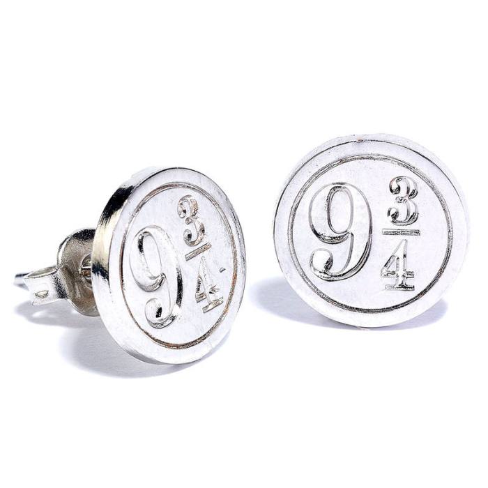 Harry Potter Deathly Hallows Golden Snitch Platform earrings set 24240