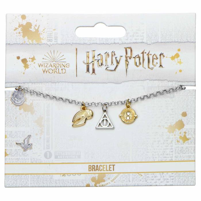 Harry Potter silver charm bracelet 24612