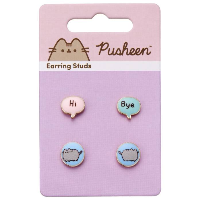 Pusheen Hi Bye Set 3 pairs of earrings 24583