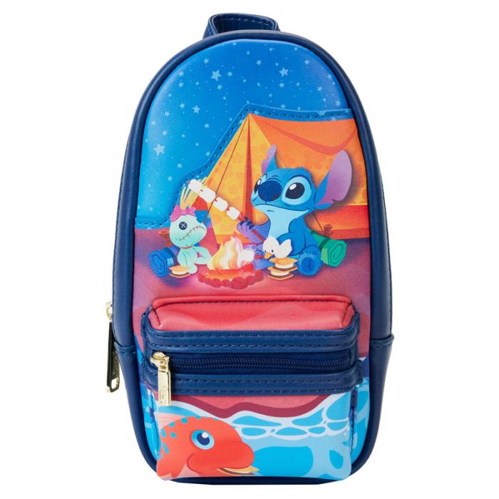 Loungefly Disney Stitch Camping Cuties pencil case 30712