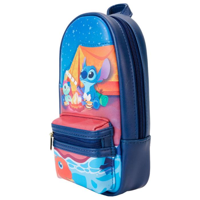 Loungefly Disney Stitch Camping Cuties pencil case 30713
