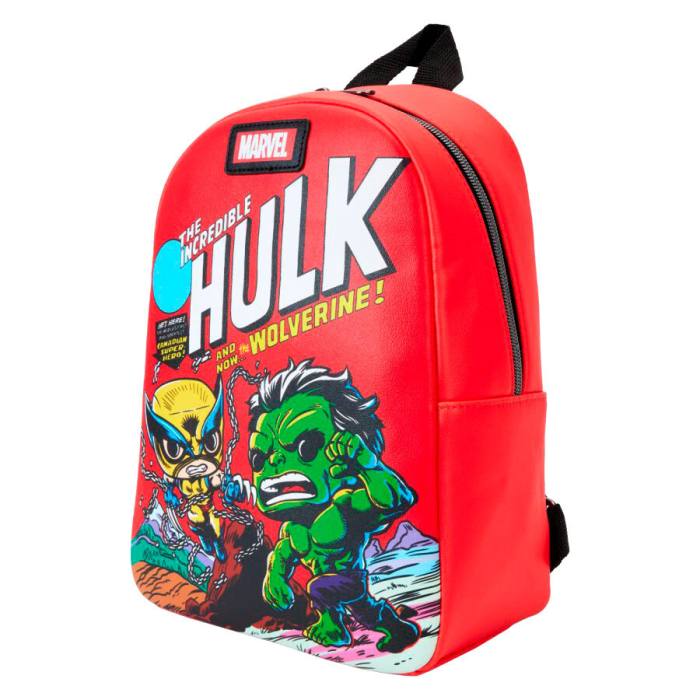 Loungefly Marvel Comic Action Wolverine 50th Anniversary backpack 27cm 30400