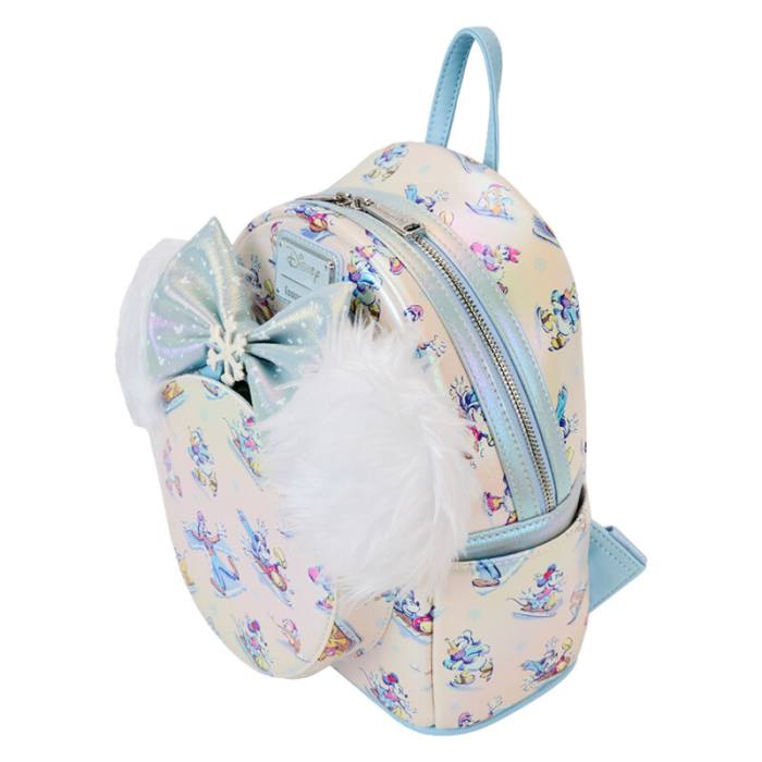 Loungefly Disney Mickey and Friends Winter Wonderland backpack + headband set 26cm 31437