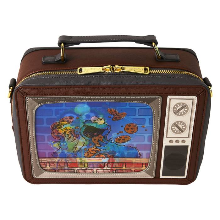 Loungefly Sesame Street Retro TV Lenticular shoulder bag 32235