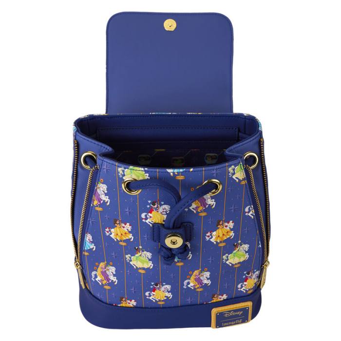 Loungefly Disney Princess Carousel backpack 26cm 32434