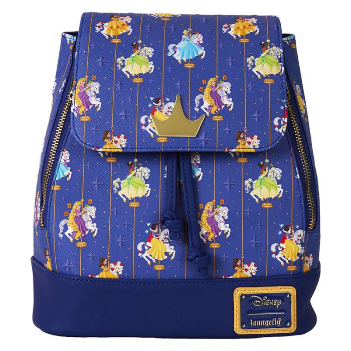 Loungefly Disney Princess Carousel backpack 26cm 32439