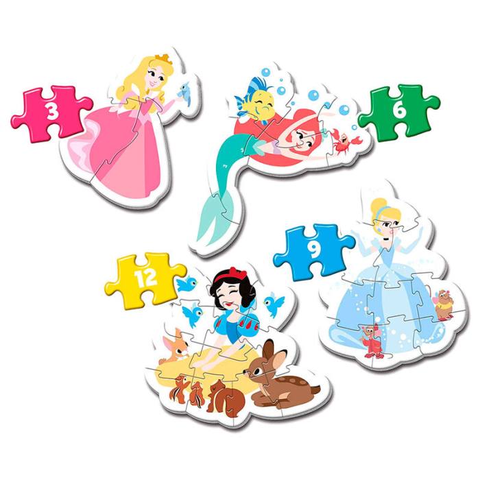 Disney Princess My First Puzzle 3-6-9-12pcs 33991