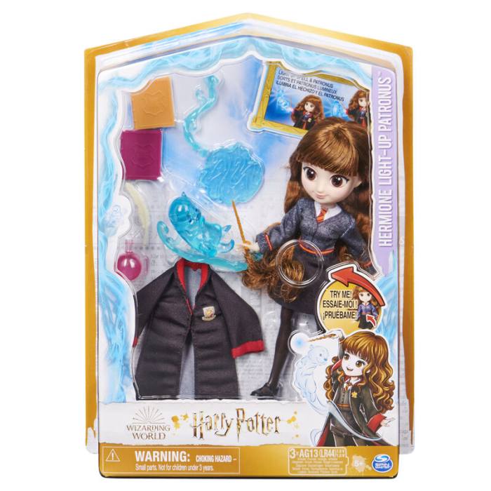 Wizarding World Harry Potter Patronus effects Hermione doll 33828