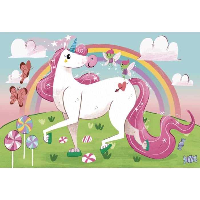 I Believe in Unicorns puzzle 104pcs 34393