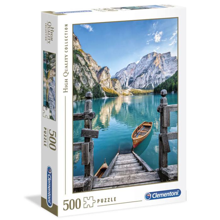 Braies Lake puzzle 500pcs 34693