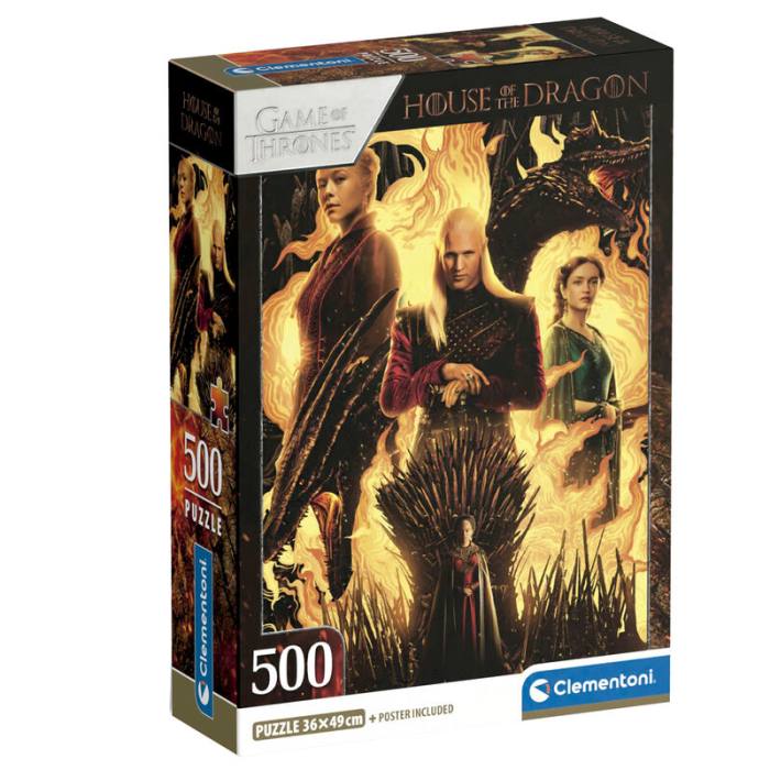 The House of the Dragon puzzle 500pcs 34764