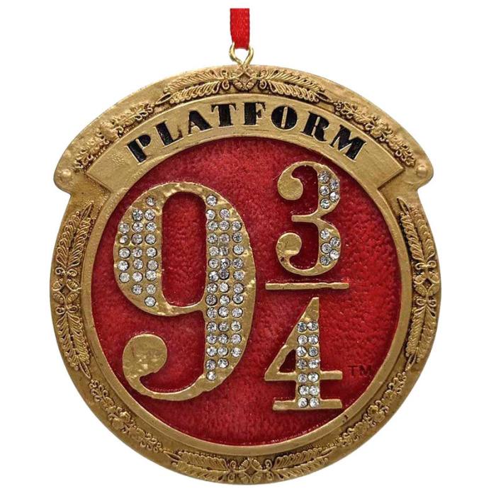 Harry Potter Platform 9 3/4 hanging ornament 35332