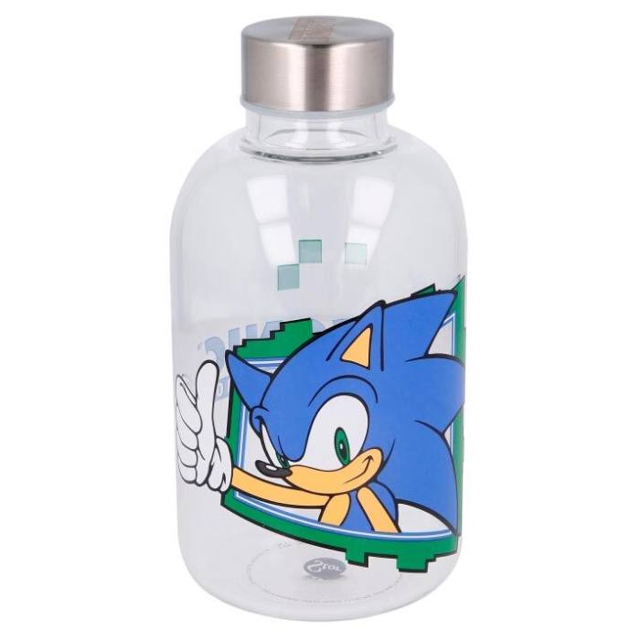 Sonic The Hedgehog glass bottle 620ml 36826