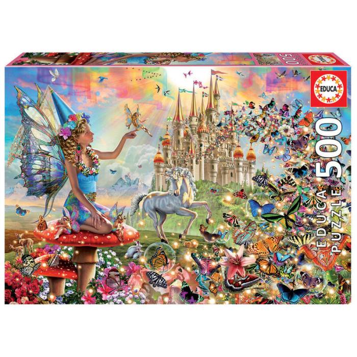Fairies and butterflies puzzle 500pcs 37171