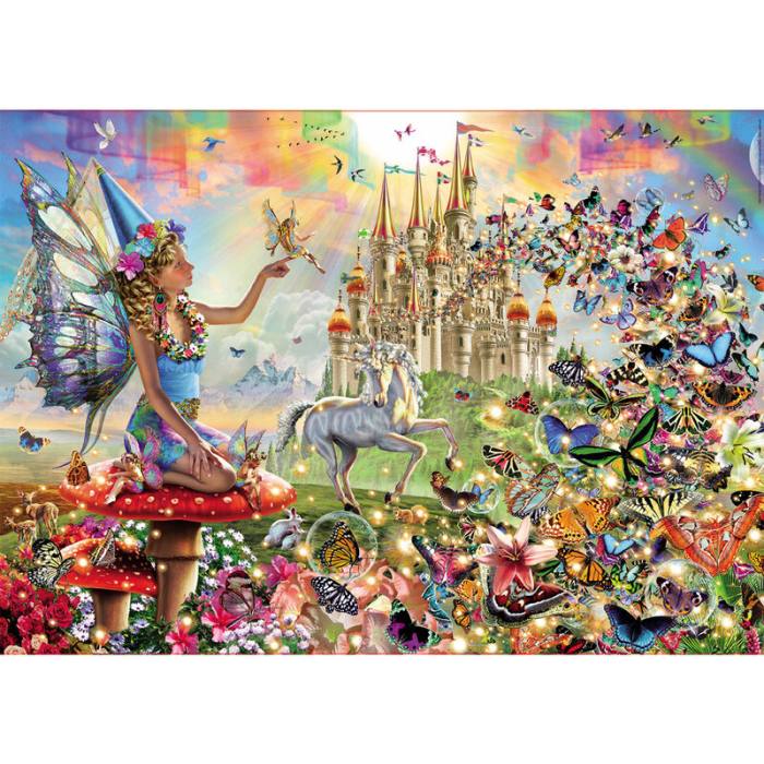 Fairies and butterflies puzzle 500pcs 37172