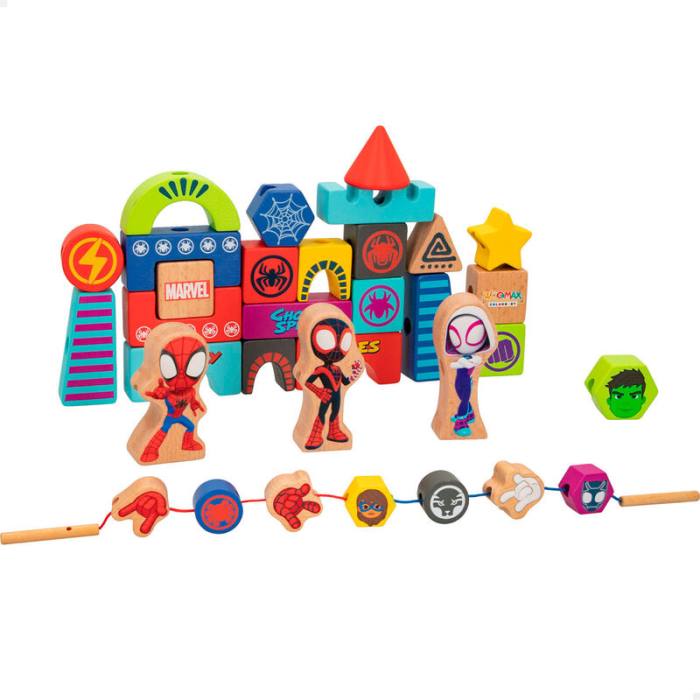 Marvel Pidey wooden playset 37673