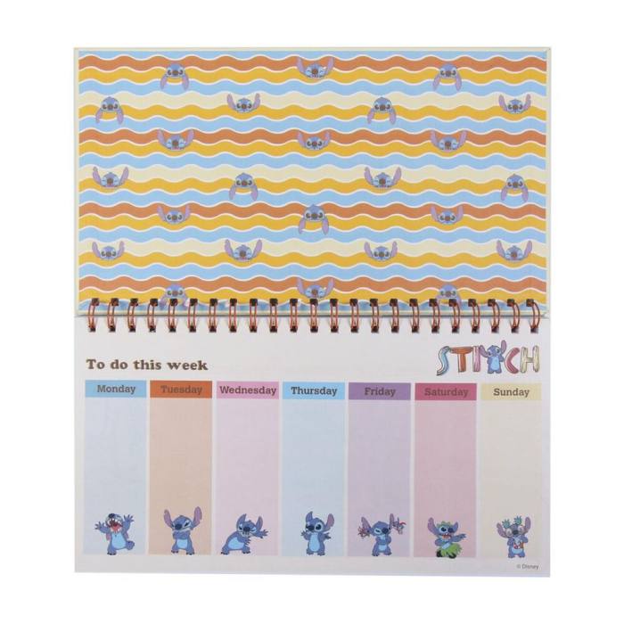 Disney Stitch week planner 38836