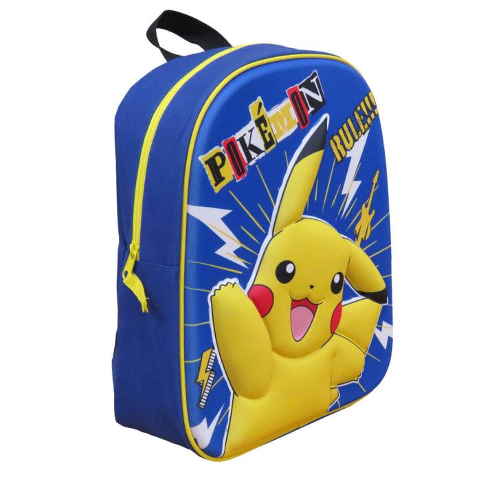 Pokemon Pikachu 3D backpack 30cm 38349