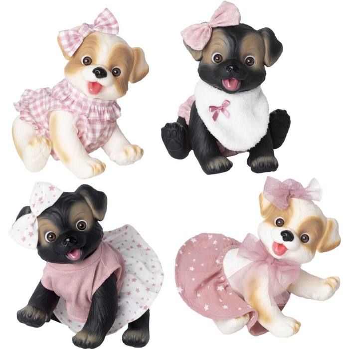 Baby doll reborn puppy assorted 38989