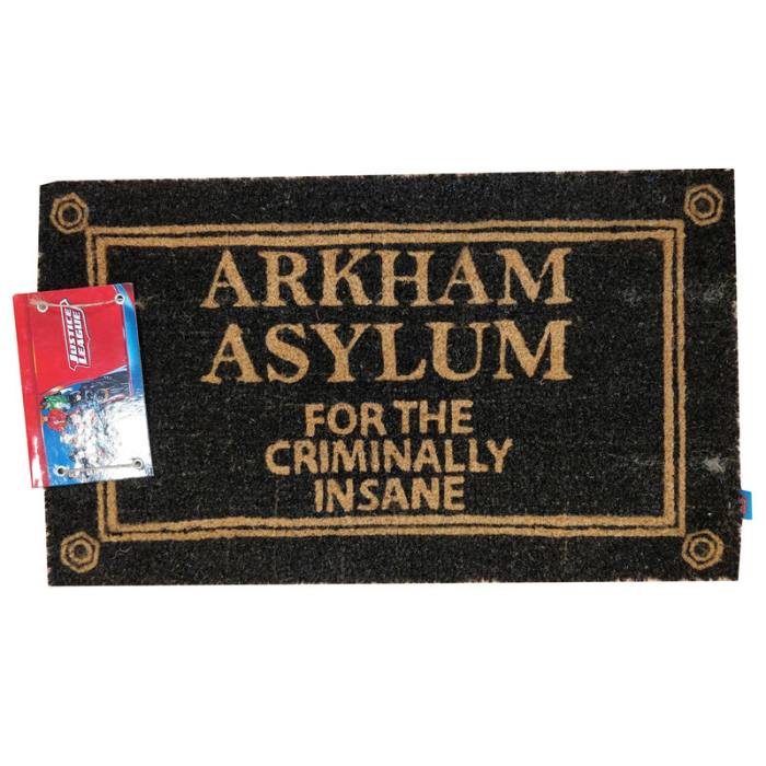 DC Comics Arkham Asylum doormat 39117