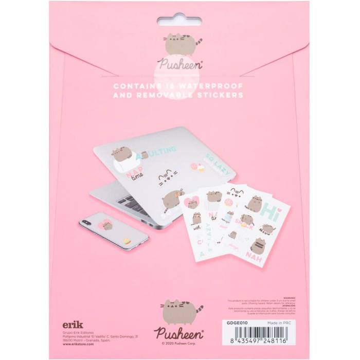 Pusheen reusable sticker set 39809