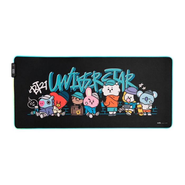 BT21 Led gaming desk mat 40040