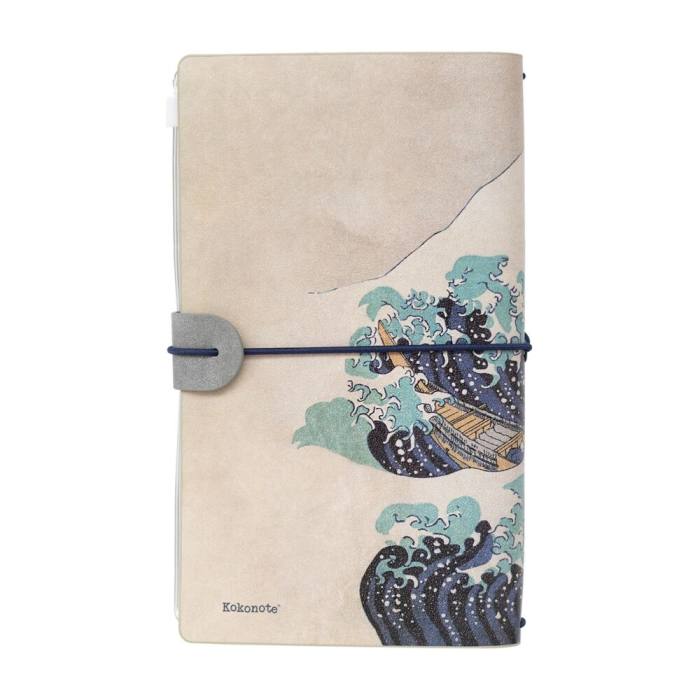 The Great Wave of Kanagawa Hokusai travel notebook 40755