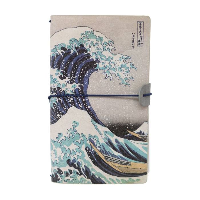 The Great Wave of Kanagawa Hokusai travel notebook 40754