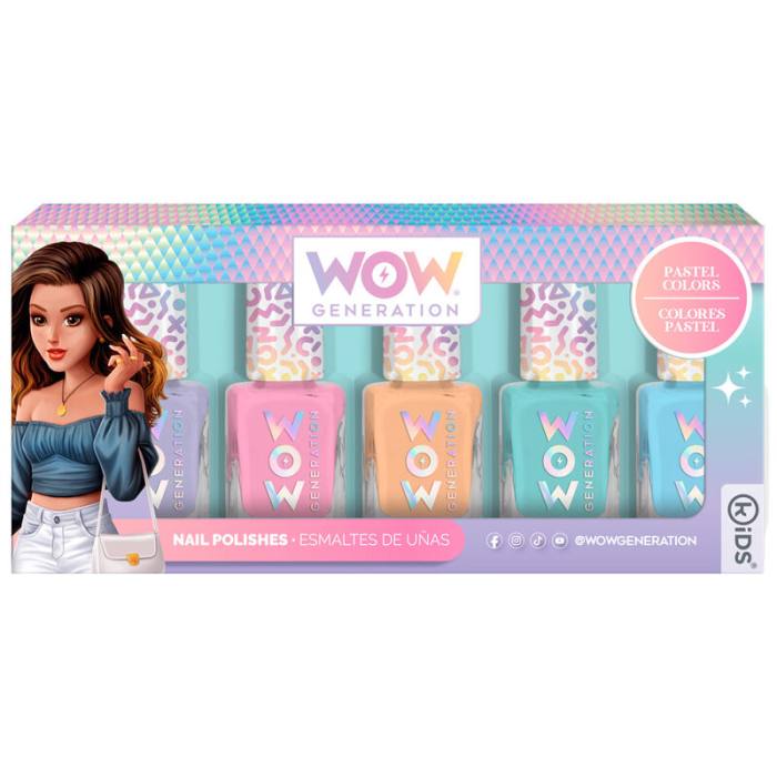 Wow Generation pack 5 bottles nail polish 42456