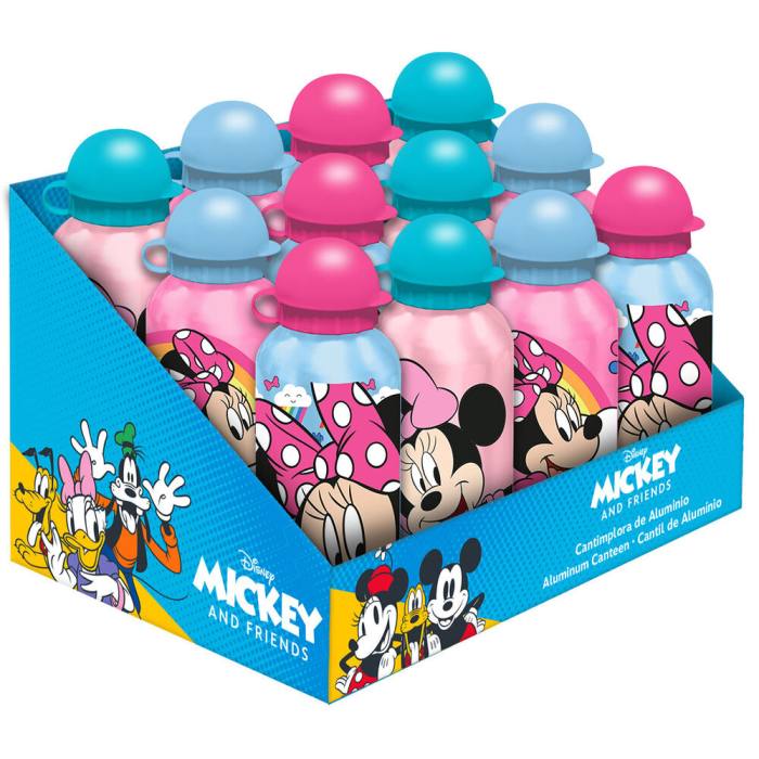 Disney Minnie aluminium bottle 500ml assorted 42770