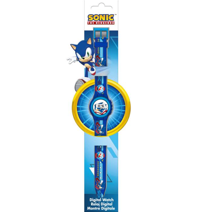 Sonic The Hedgehog digital watch 42922