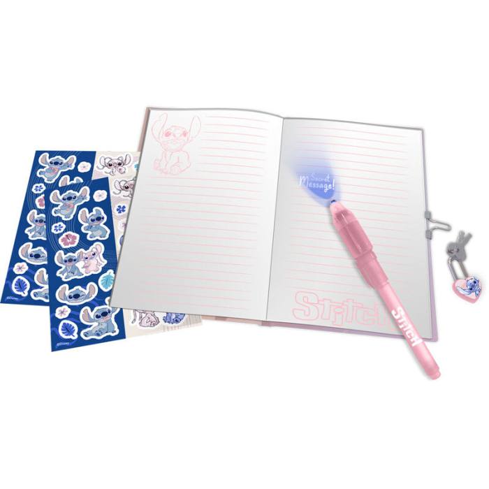 Disney Stitch secret diary + magic pen 43090